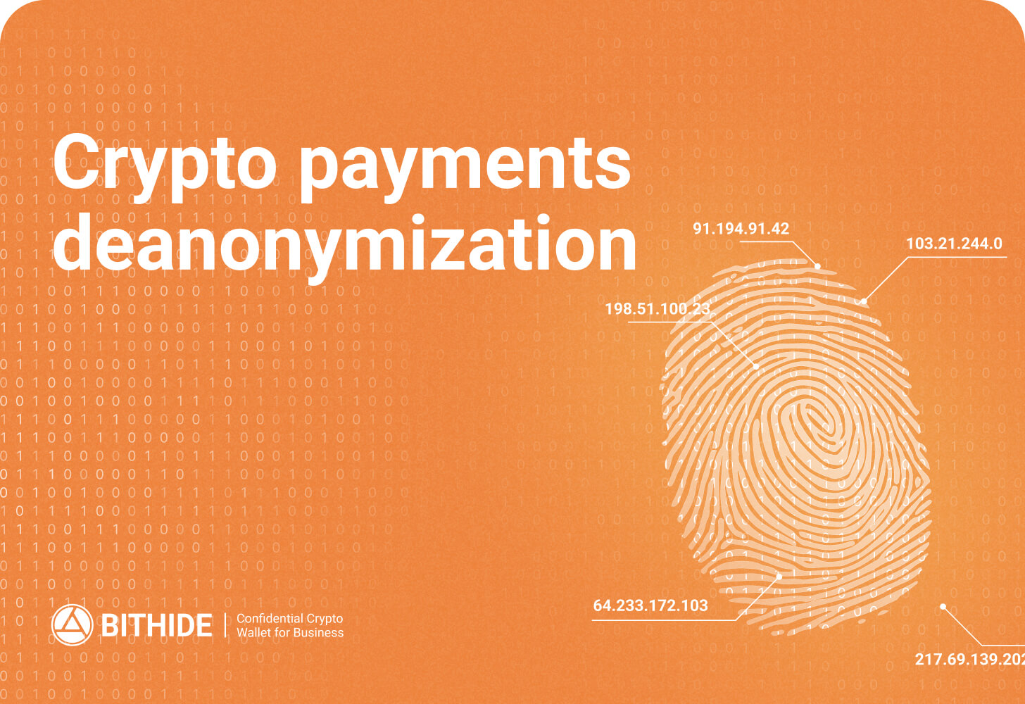 Cryptocurrency Tracking: from Wallet to Real Identity
